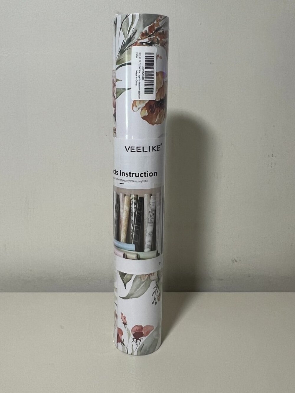 Watercolor Vintage Floral Peel and Stick Wallpaper (17.7" x 354")